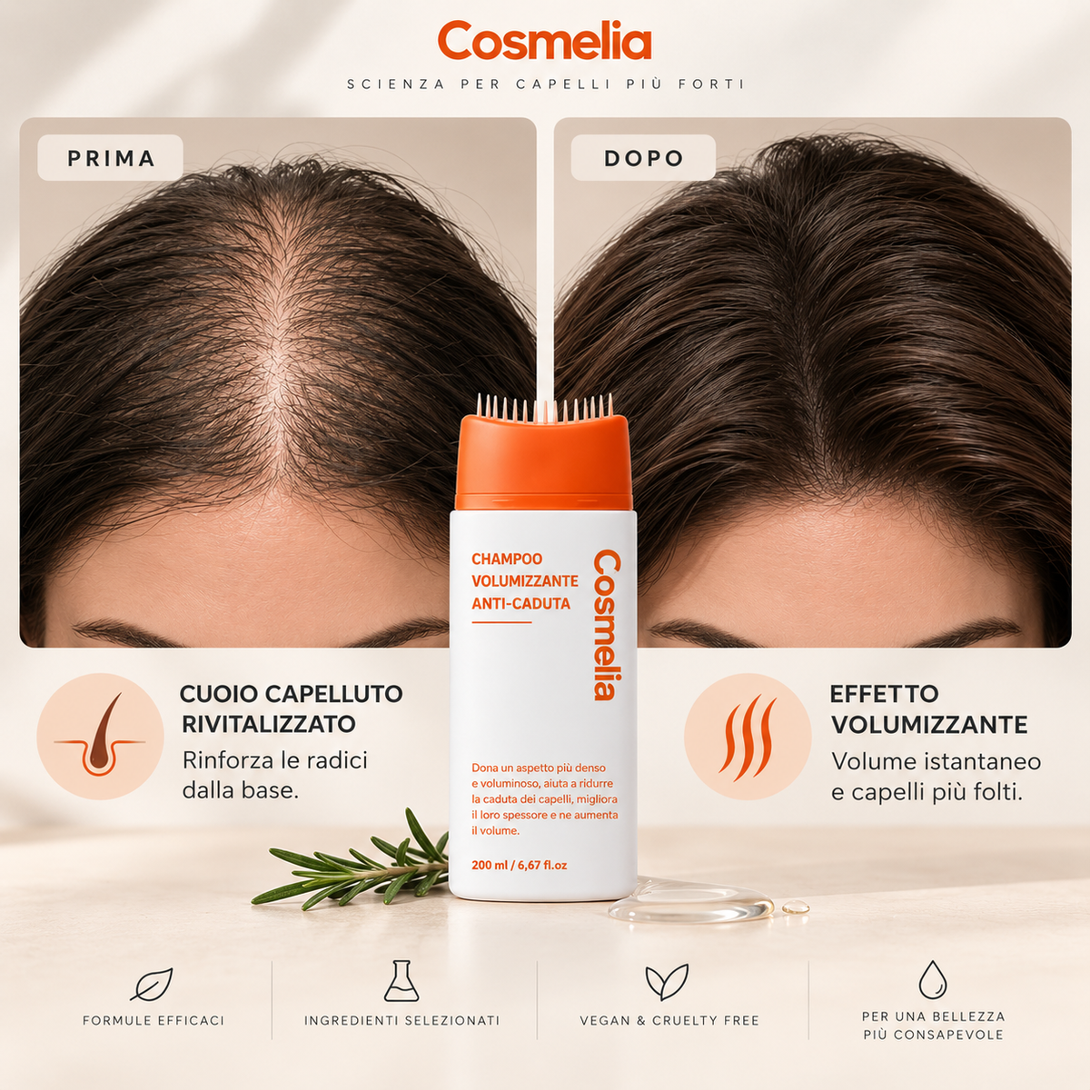 Shampoo für Haarwachstum