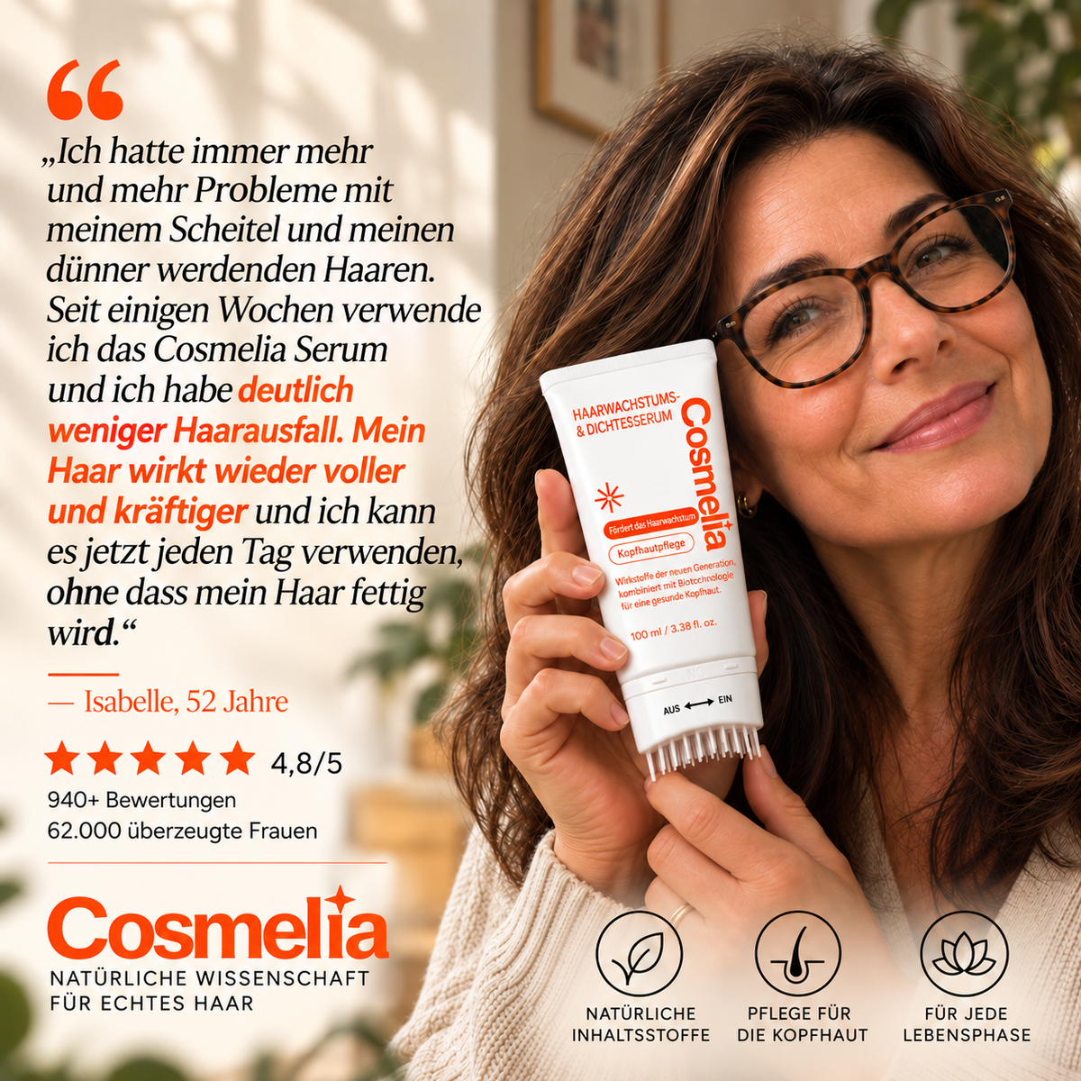Nr. 1 Koreanisches Wachstums und Dichteserum 🇰🇷